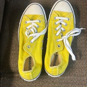 Converse Kids Bright Yellow Sneakers